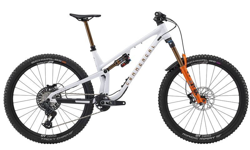 COMMENCAL META V5 SIGNATURE GLITTERY WHITE 2025