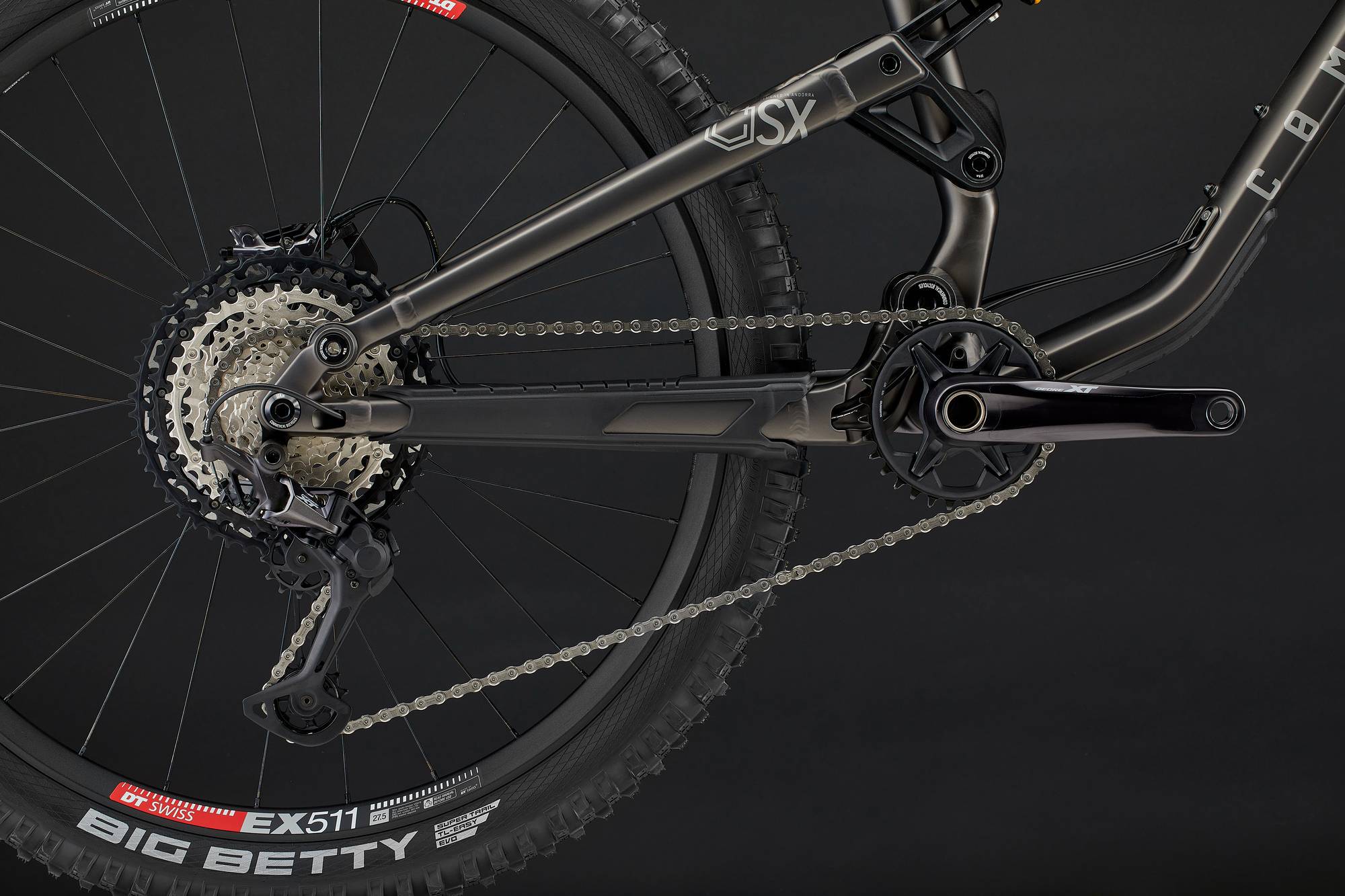 COMMENCAL META SX V4 OHLINS EDITION DARK SLATE image large number 5