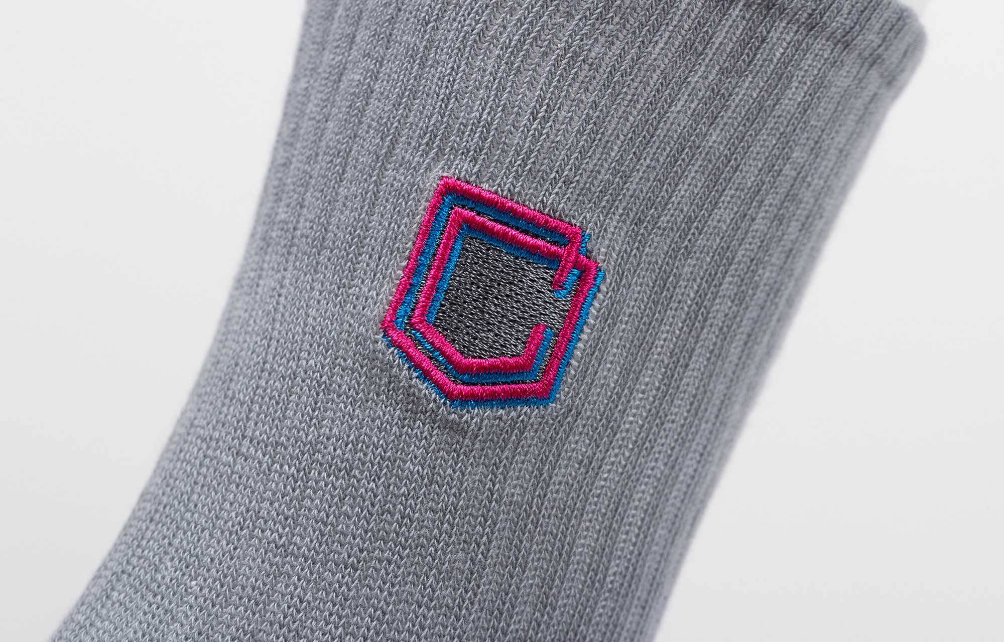 COMMENCAL SOCKS - LIFESTYLE SHIELD GRY image large number 0