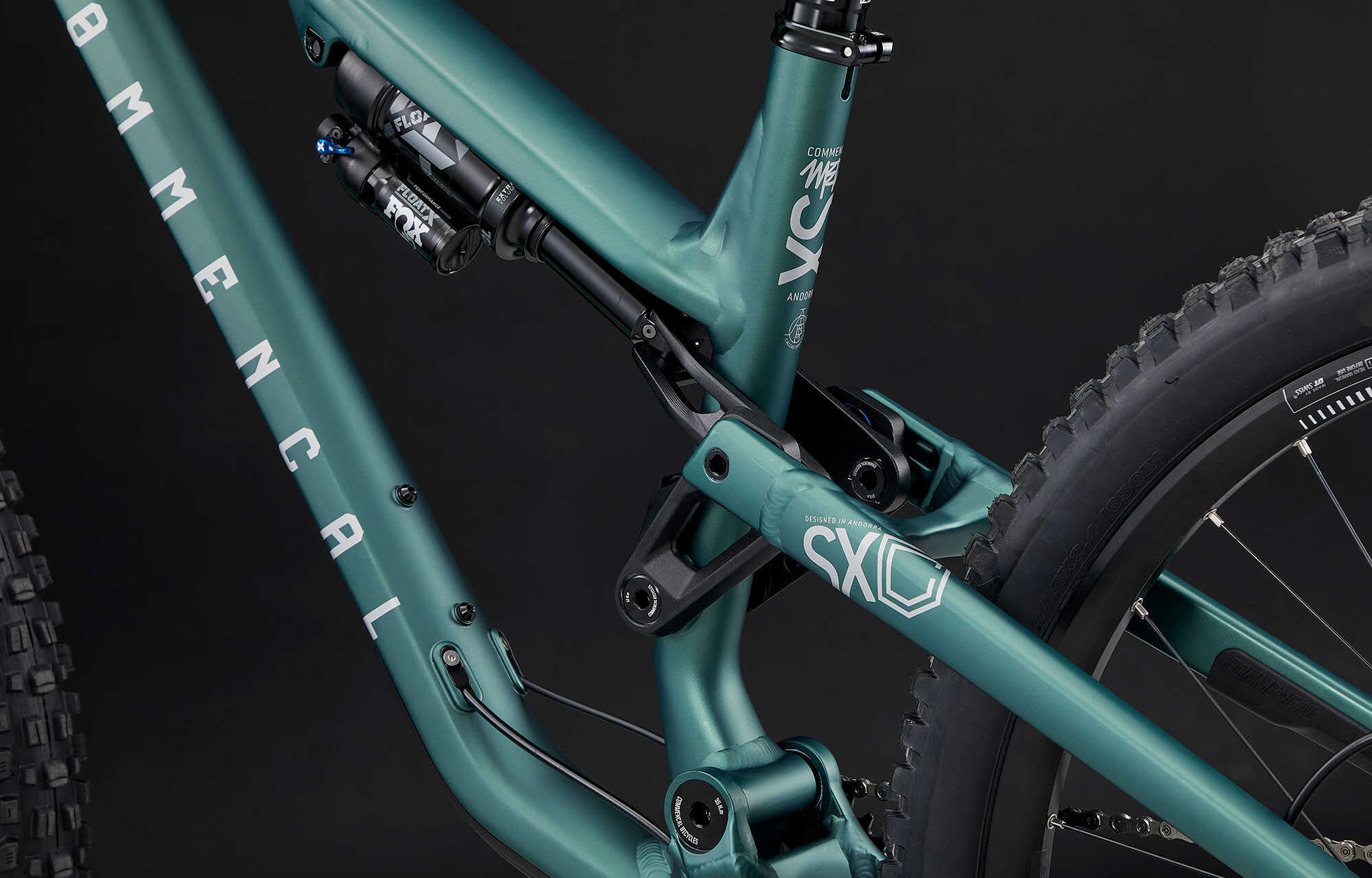 COMMENCAL META SX V4 ESSENTIAL METALLIC GREEN image large number 7
