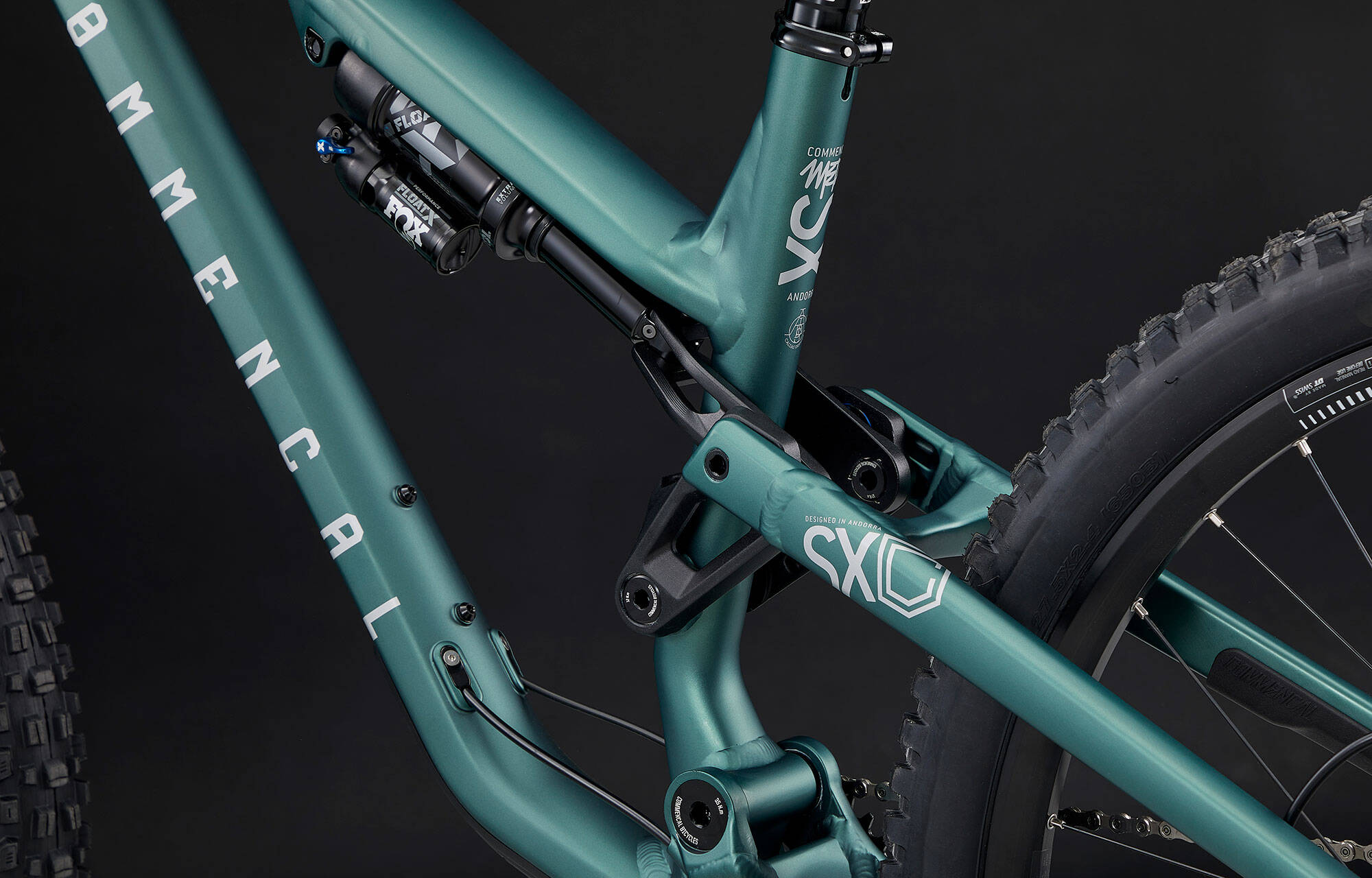 COMMENCAL META SX V4 ESSENTIAL METALLIC GREEN image large number 7