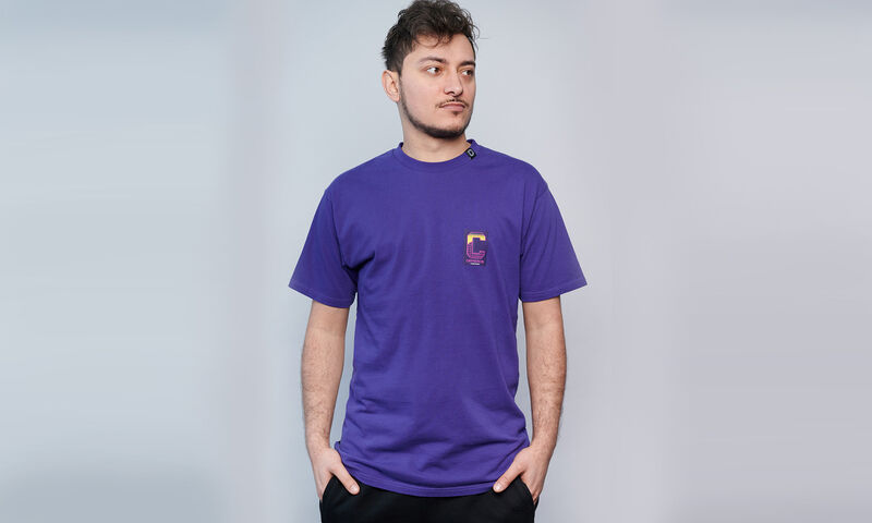 COMMENCAL LOOSE FIT T-SHIRT SPECTRUM PURPLE