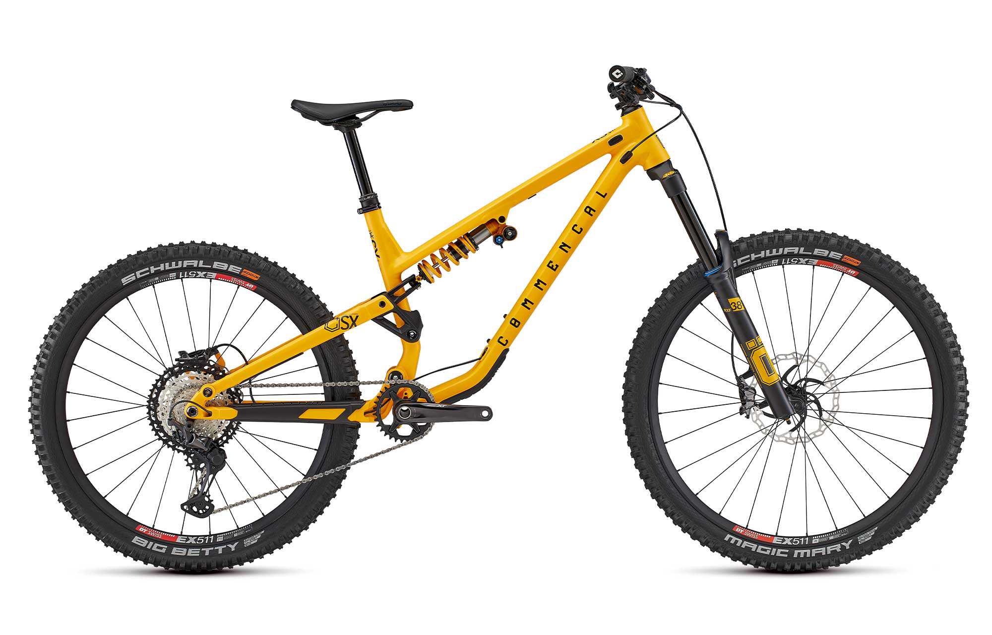 COMMENCAL META SX V4 OHLINS EDITION YELLOW image number null
