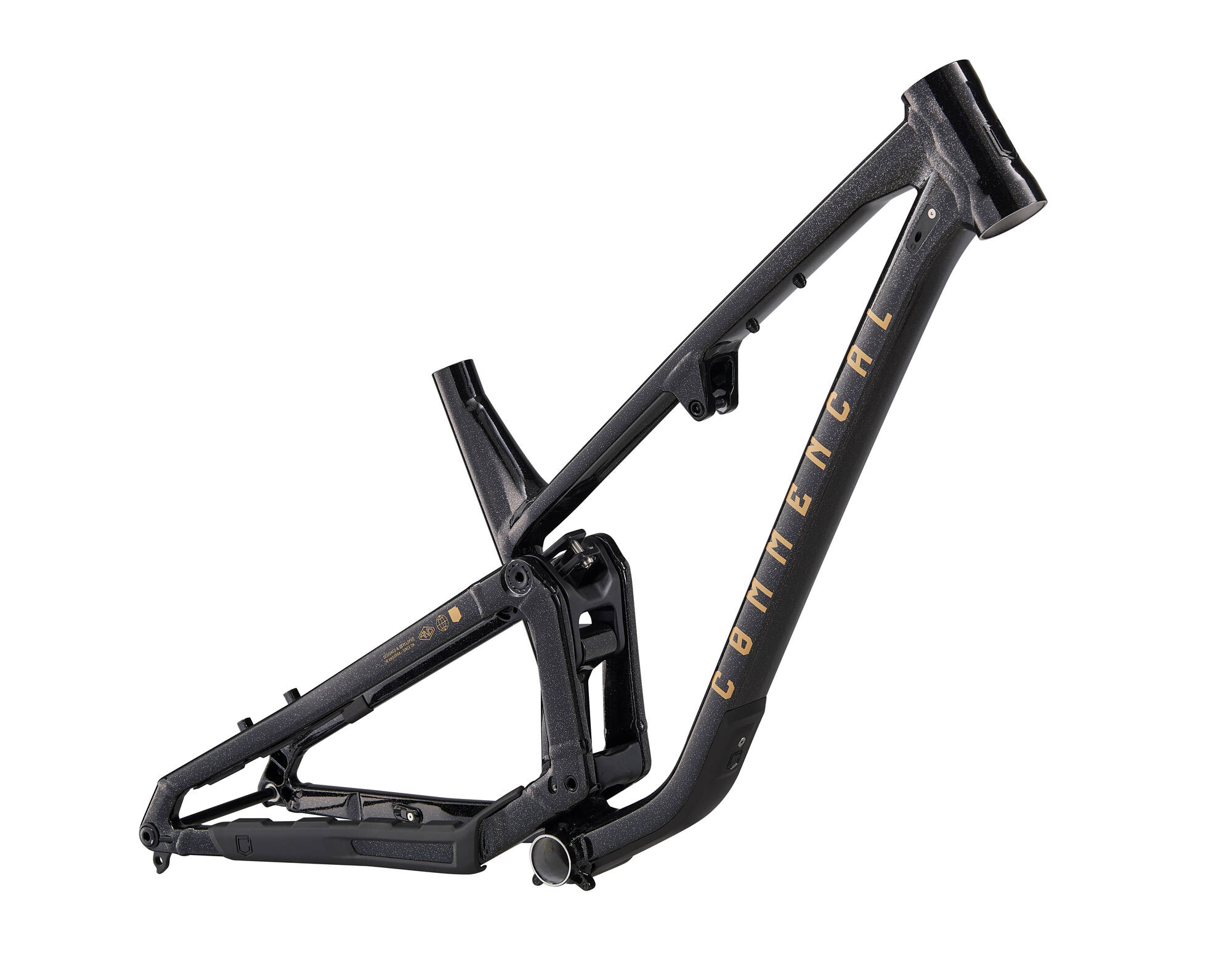 FRAME COMMENCAL META V5 GLITTERY BLACK image large number 0
