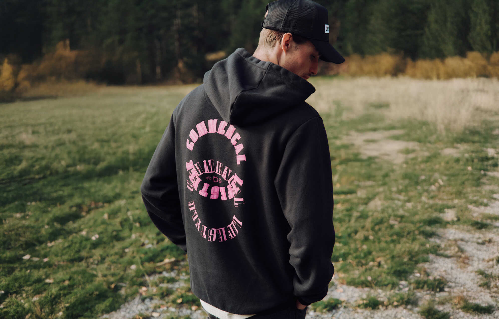 COMMENCAL CIRCLE HOODIE BLACK image large number 2