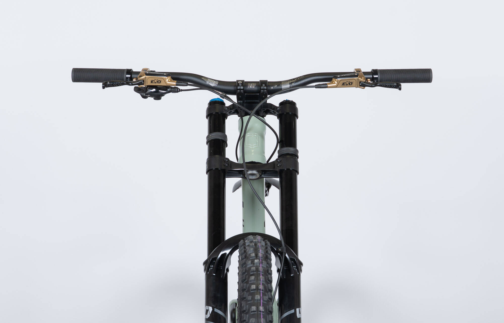 COMMENCAL SUPREME DH V5 ESSENTIAL HERITAGE GREEN - M (22150802) image large number 1