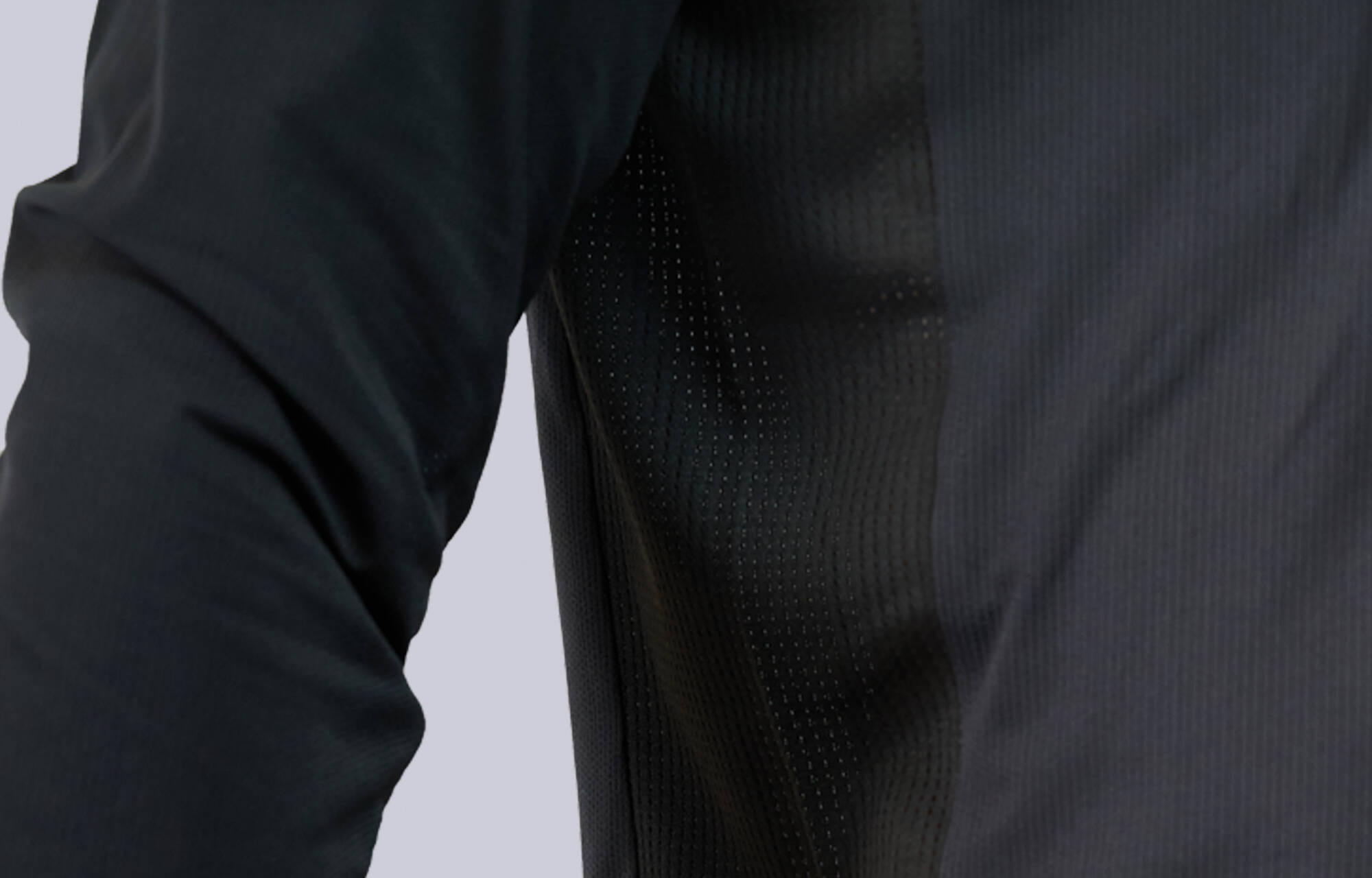 MAILLOT COMMENCAL LIGHTECH MANCHES LONGUES SILVER REFLECTIVE BLACK image large number 2