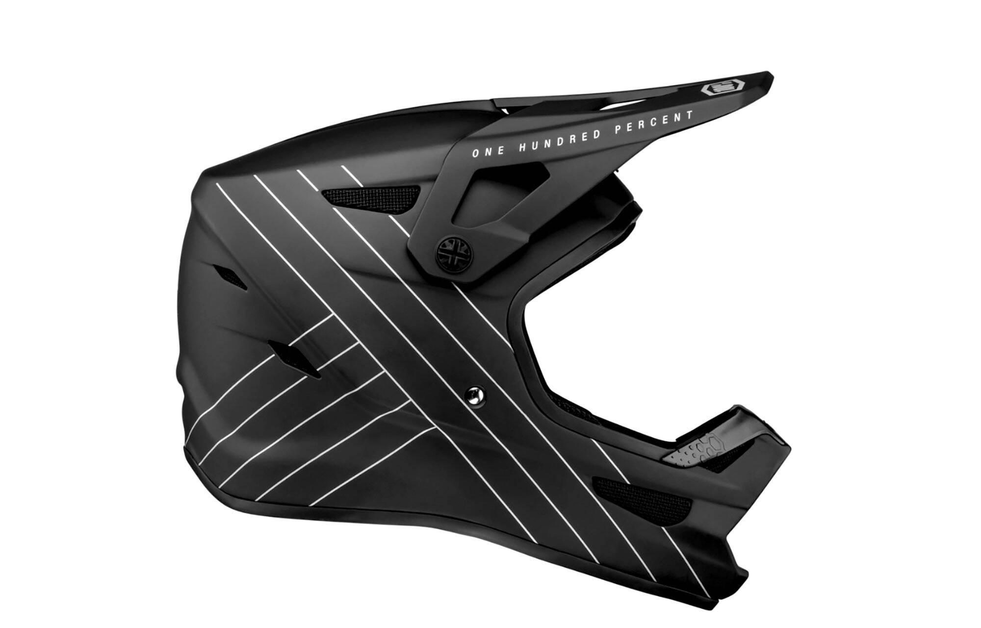 100% STATUS KIDS HELMET ESSENTIAL BLACK image cover number 0