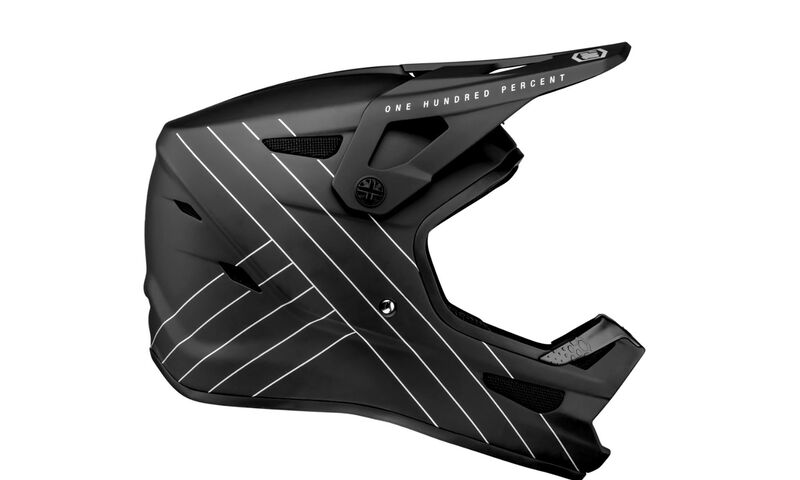 100% STATUS KIDS HELMET ESSENTIAL BLACK