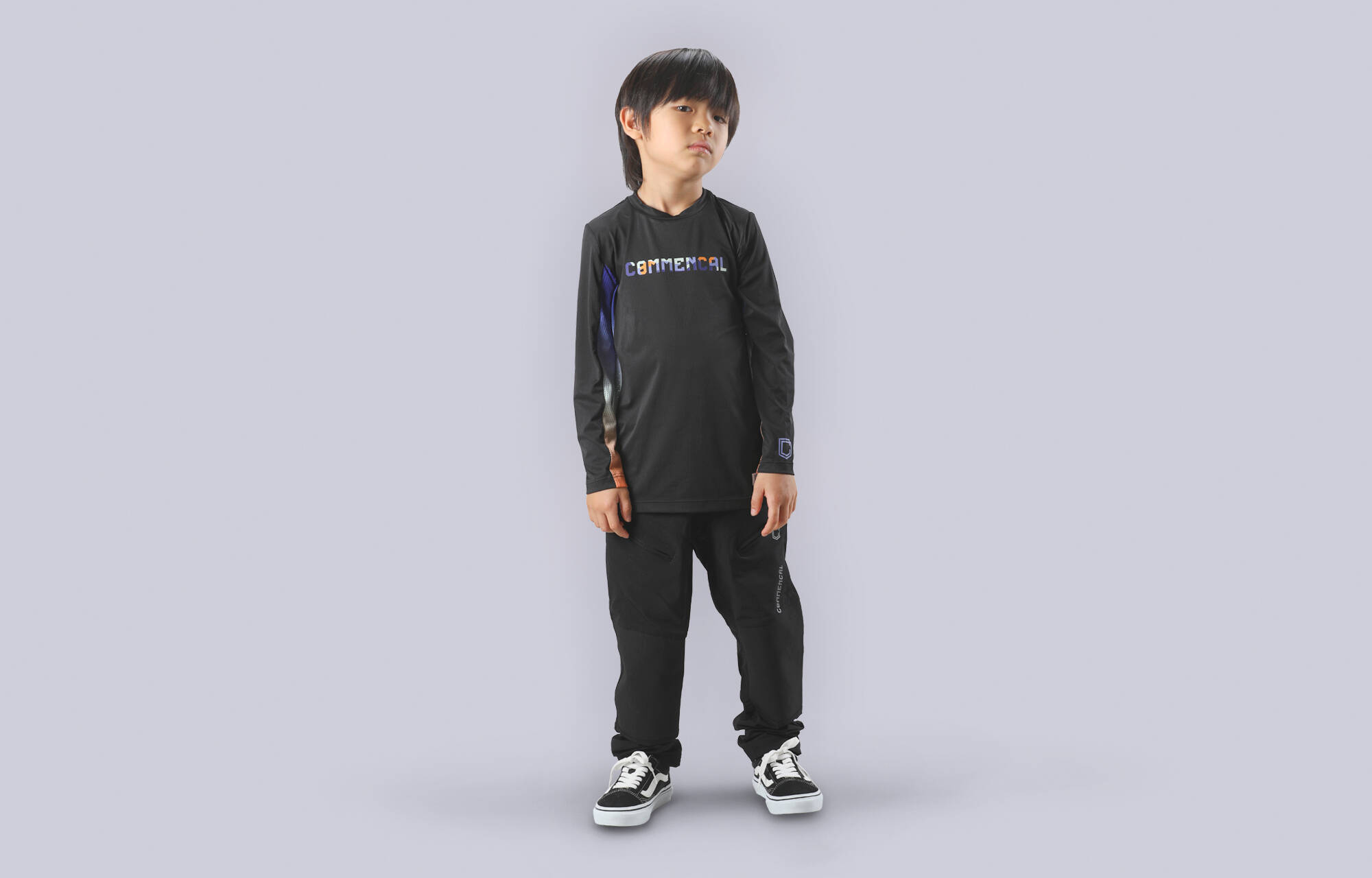 COMMENCAL KIDS LIGHTECH CORPORATE LONG SLEEVE JERSEY SUNSET image cover number 0