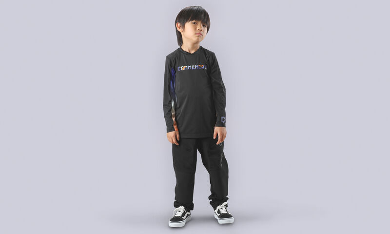 COMMENCAL KIDS LIGHTECH CORPORATE LONG SLEEVE JERSEY SUNSET