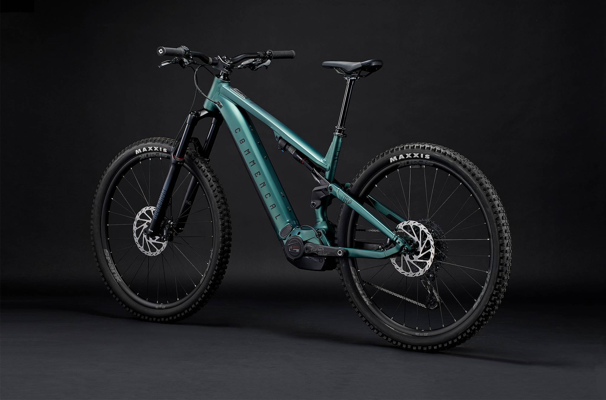 COMMENCAL META POWER TR BOSCH RIDE METALLIC GREEN image large number 2
