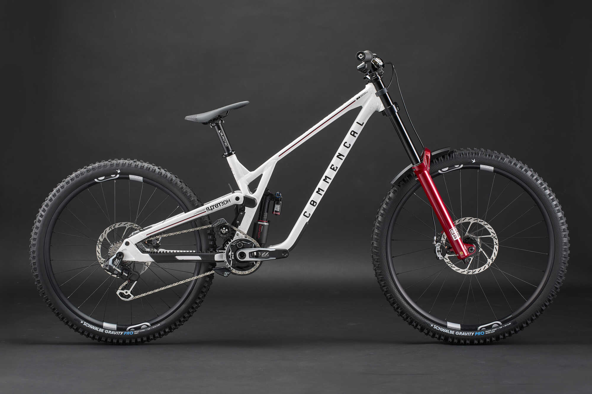 COMMENCAL SUPREME DH V5.2 TEAM REPLICA ADDICTION WHITE 2027 image large number 0