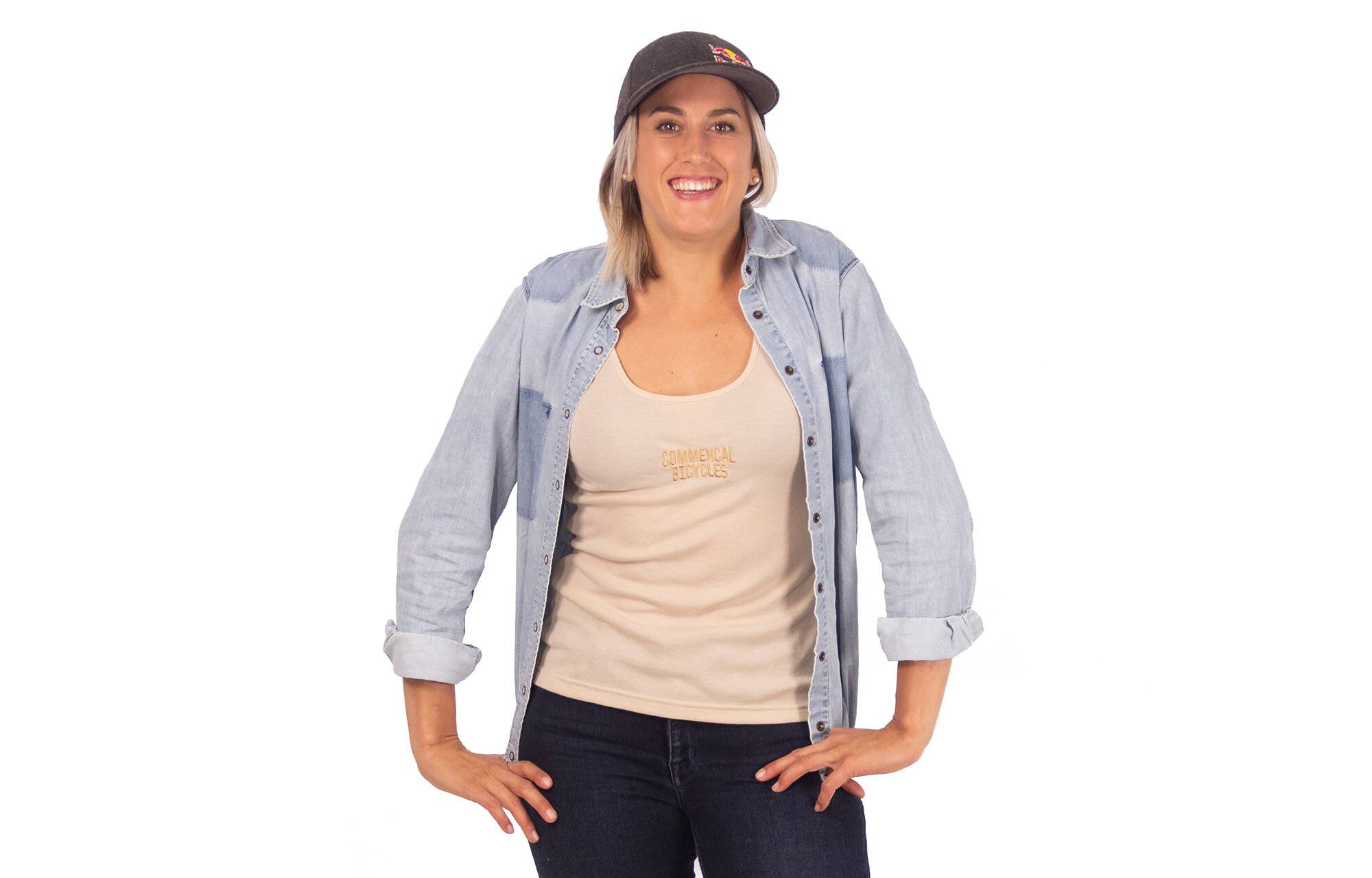 TANK TOP COMMENCAL WOMEN OFF-WHITE image cover number 0