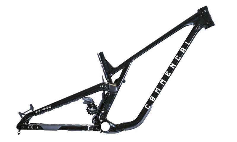 FRAME COMMENCAL SUPREME DH V5 TEAM GLITTERY BLACK
