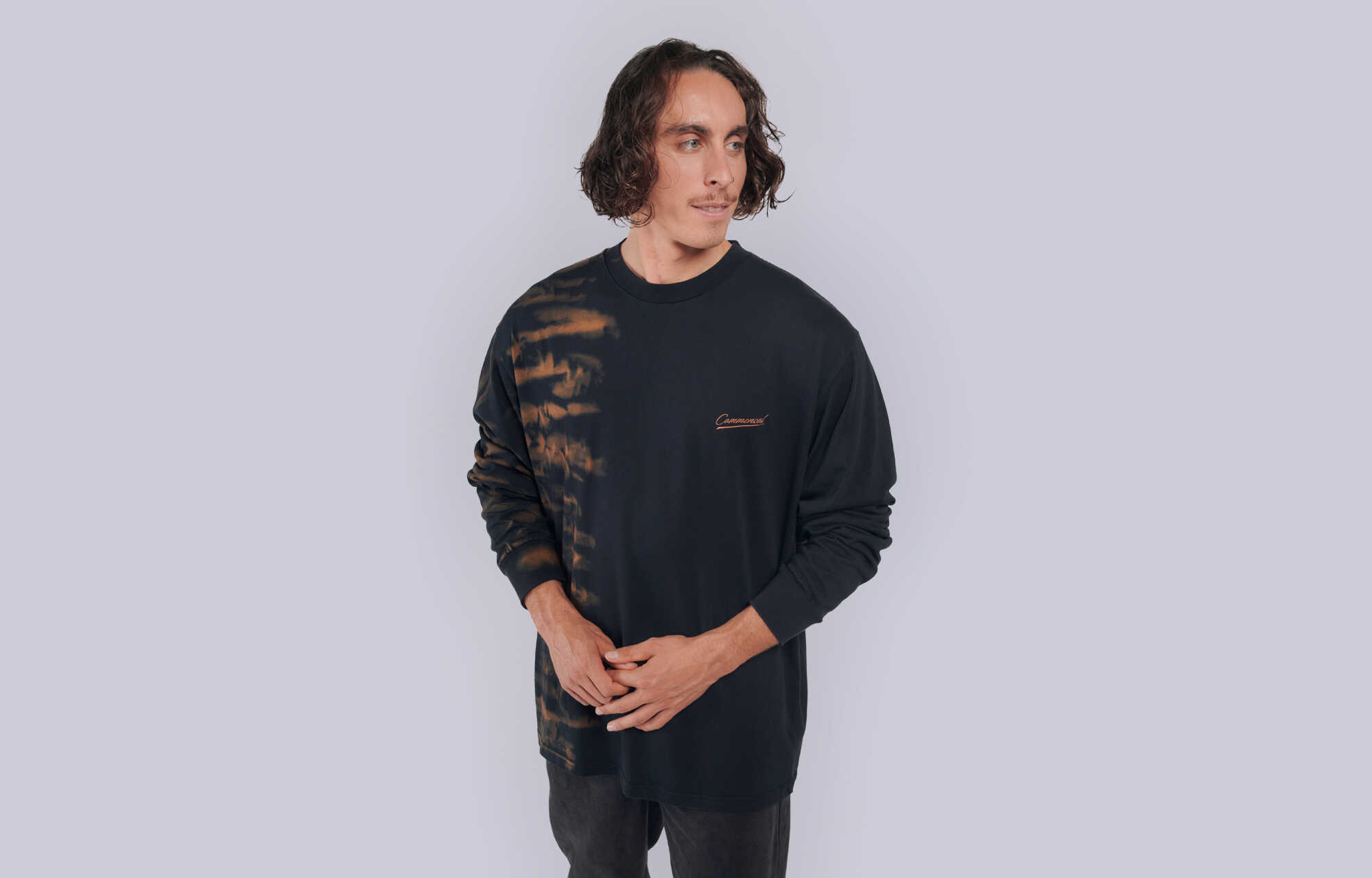 COMMENCAL LONG SLEEVE LOOSE FIT T-SHIRT TYE DYE image cover number 0