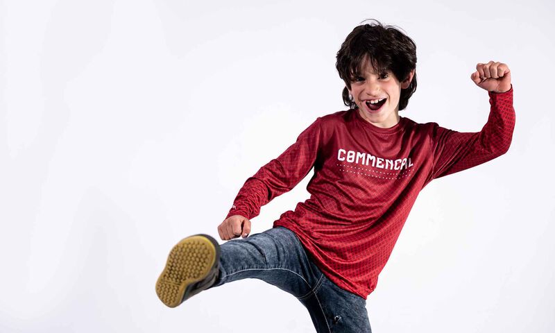 JERSEY KID COMMENCAL RED