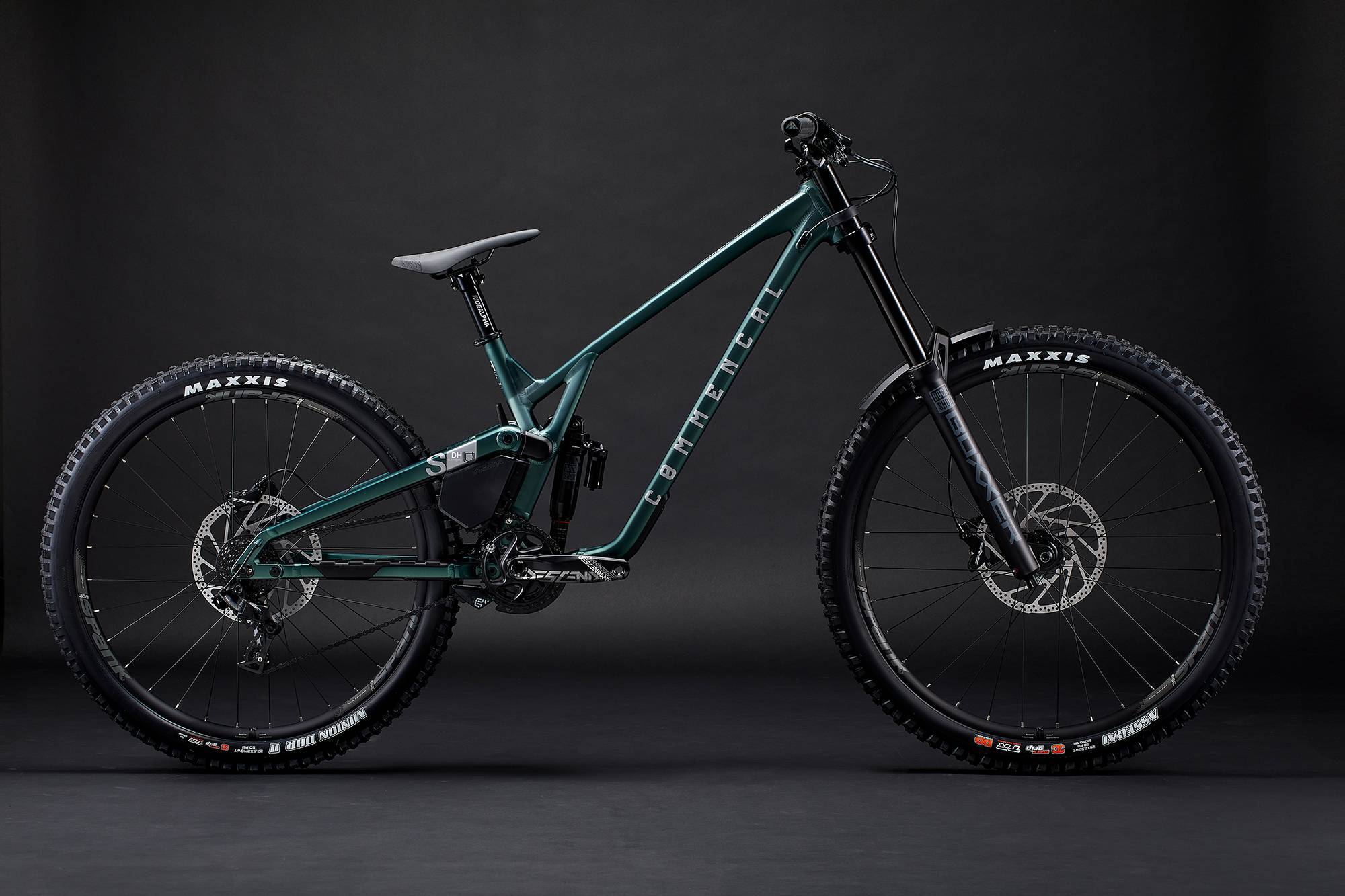 COMMENCAL SUPREME DH V5 RIDE METALLIC GREEN image large number 0