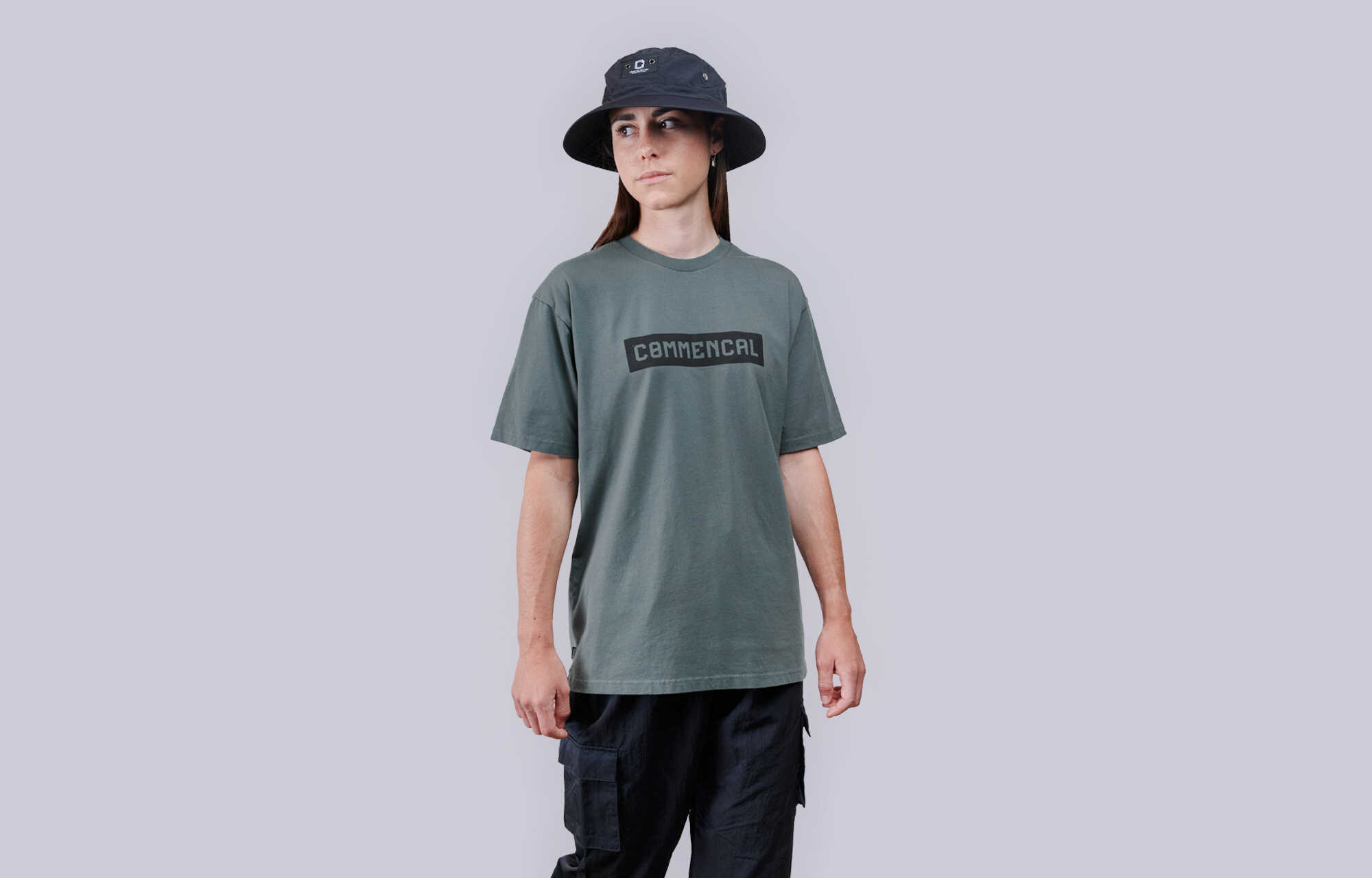 COMMENCAL CORPORATE REGULAR FIT T-SHIRT DARK GREY image large number 1