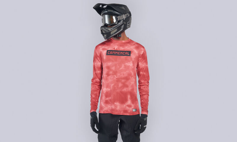 COMMENCAL LANGARM TRIKOT LIGHTECH SHADOW CARMINE