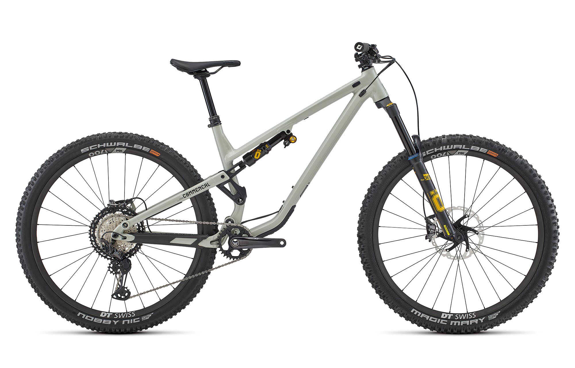 COMMENCAL META TR V4 OHLINS EDITION ASH GREY image cover number 0