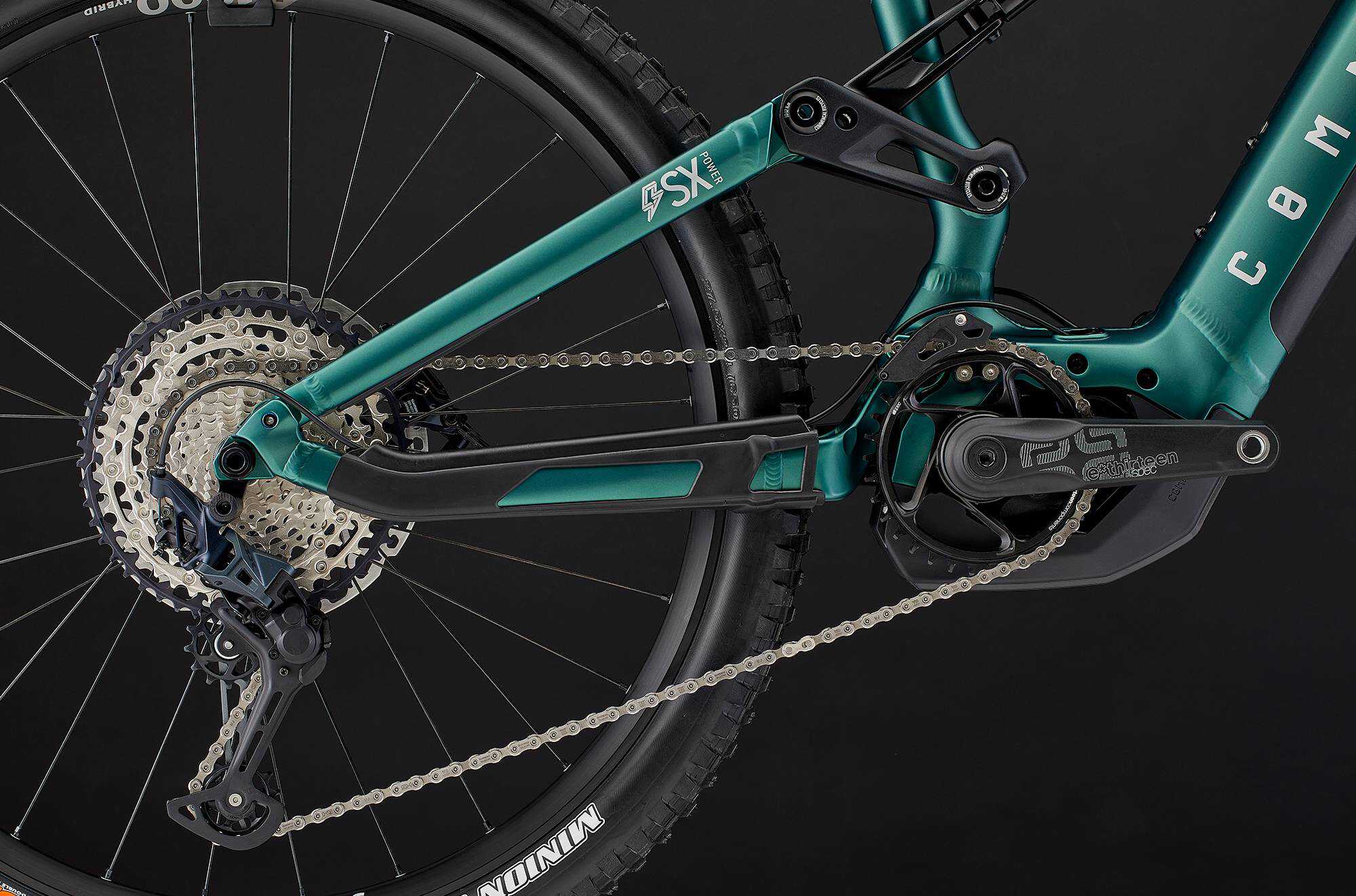 COMMENCAL META POWER SX BOSCH ESSENTIAL METALLIC GREEN image large number 4