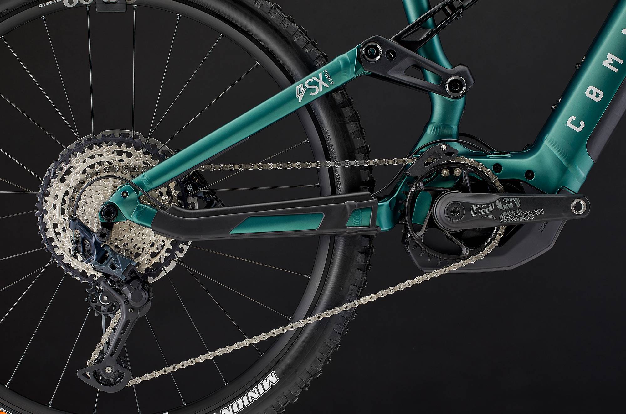 COMMENCAL META POWER SX BOSCH ESSENTIAL METALLIC GREEN image large number 4