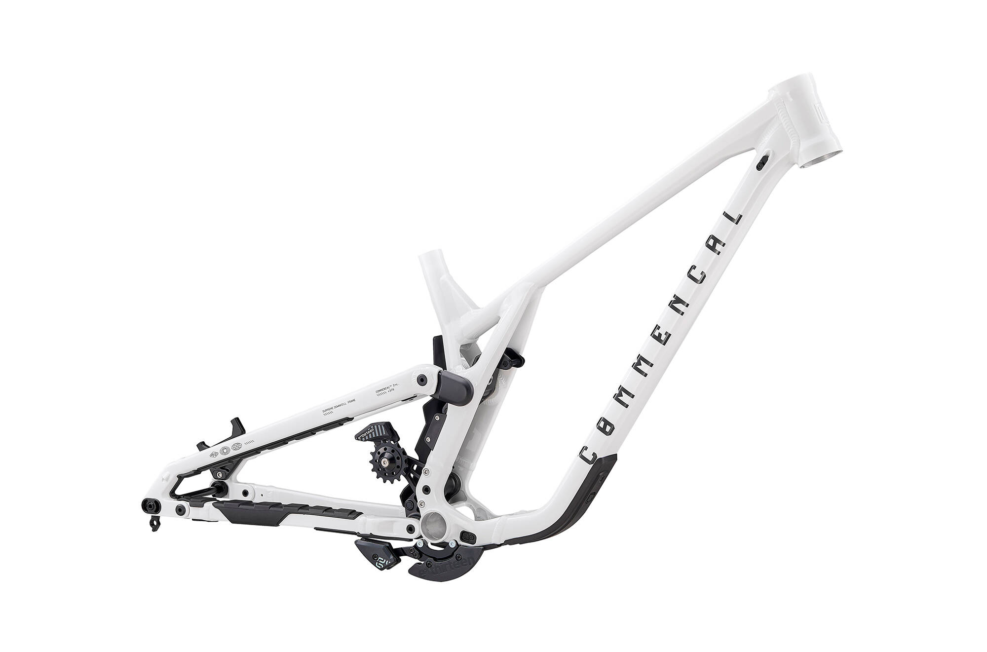 CADRE COMMENCAL SUPREME DH V5 PURE WHITE 2027 image large number 0