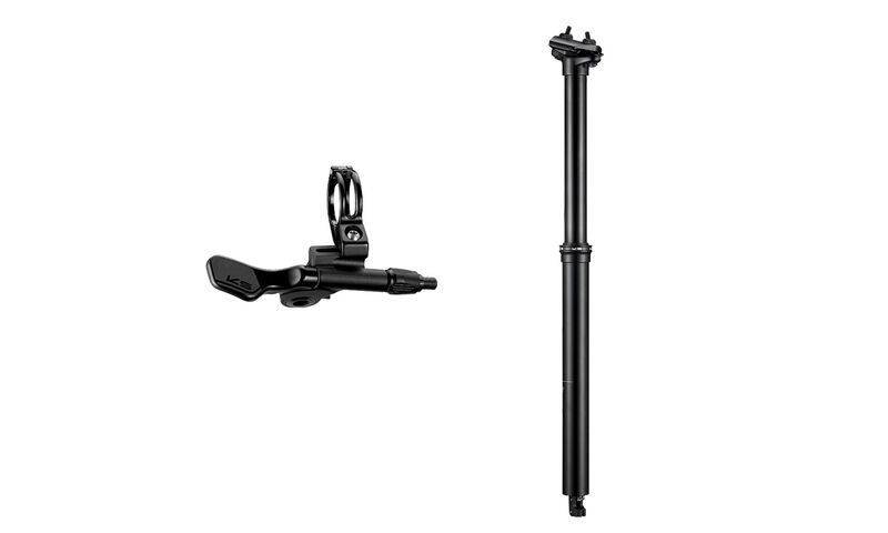 TIJA DE SILLIN KIND SHOCK RAGEI Ø31.6MM 190MM + PULSADOR