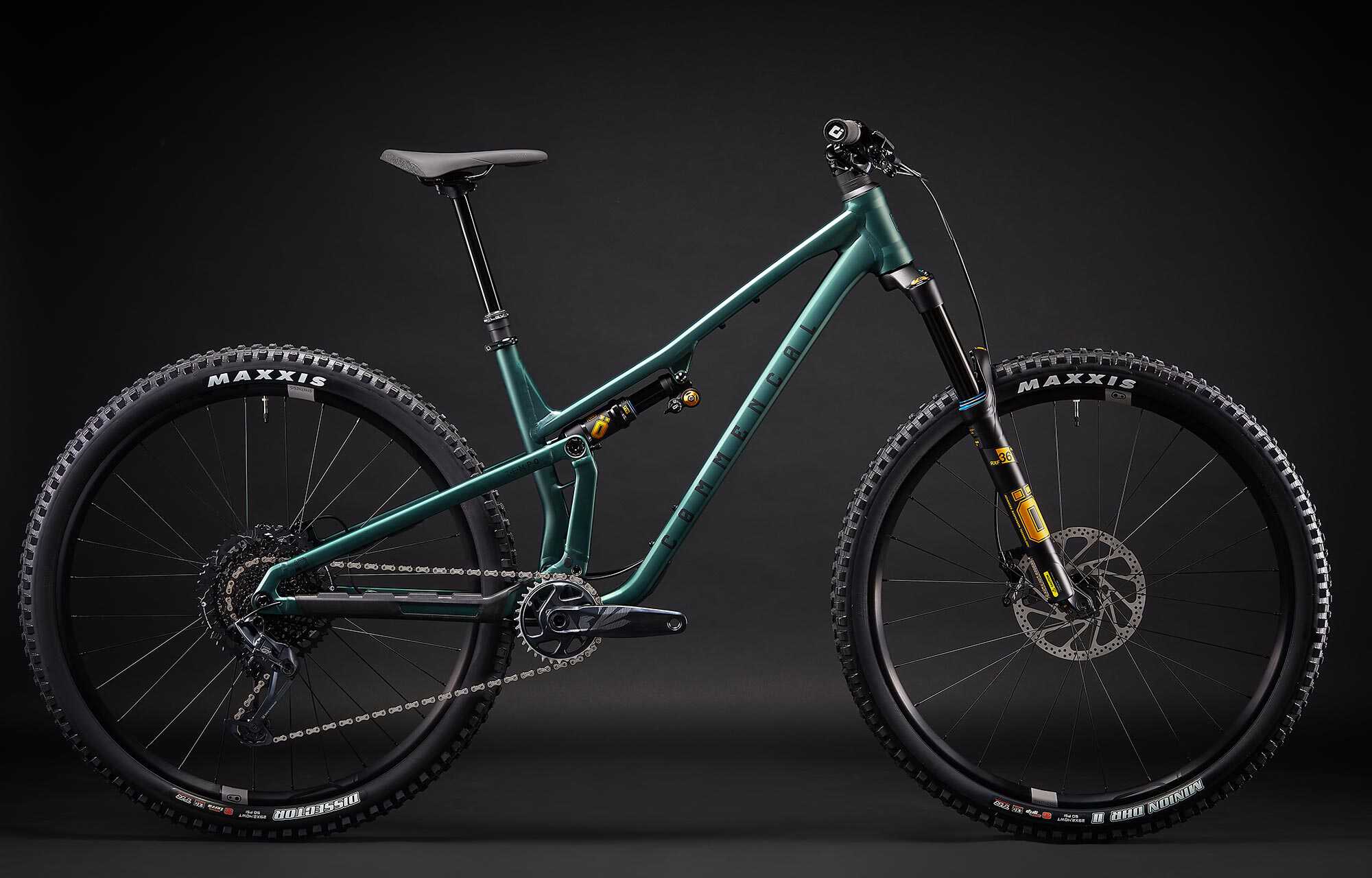 COMMENCAL T.E.M.P.O. OHLINS EDITION METALLIC GREEN image large number 0
