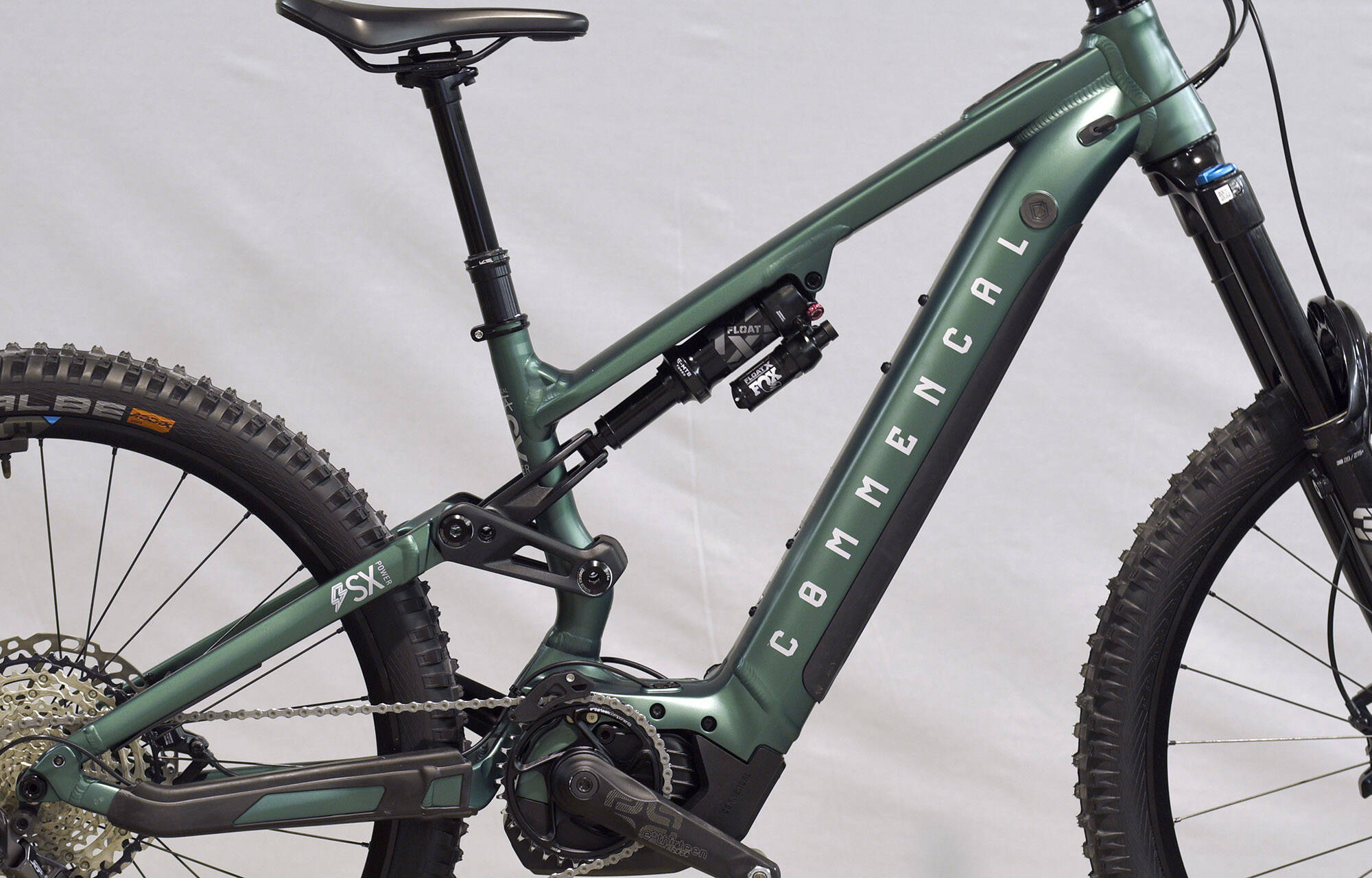COMMENCAL META POWER SX BOSCH ESSENTIAL METALLIC GREEN - S (23181801) 567 km image large number 1