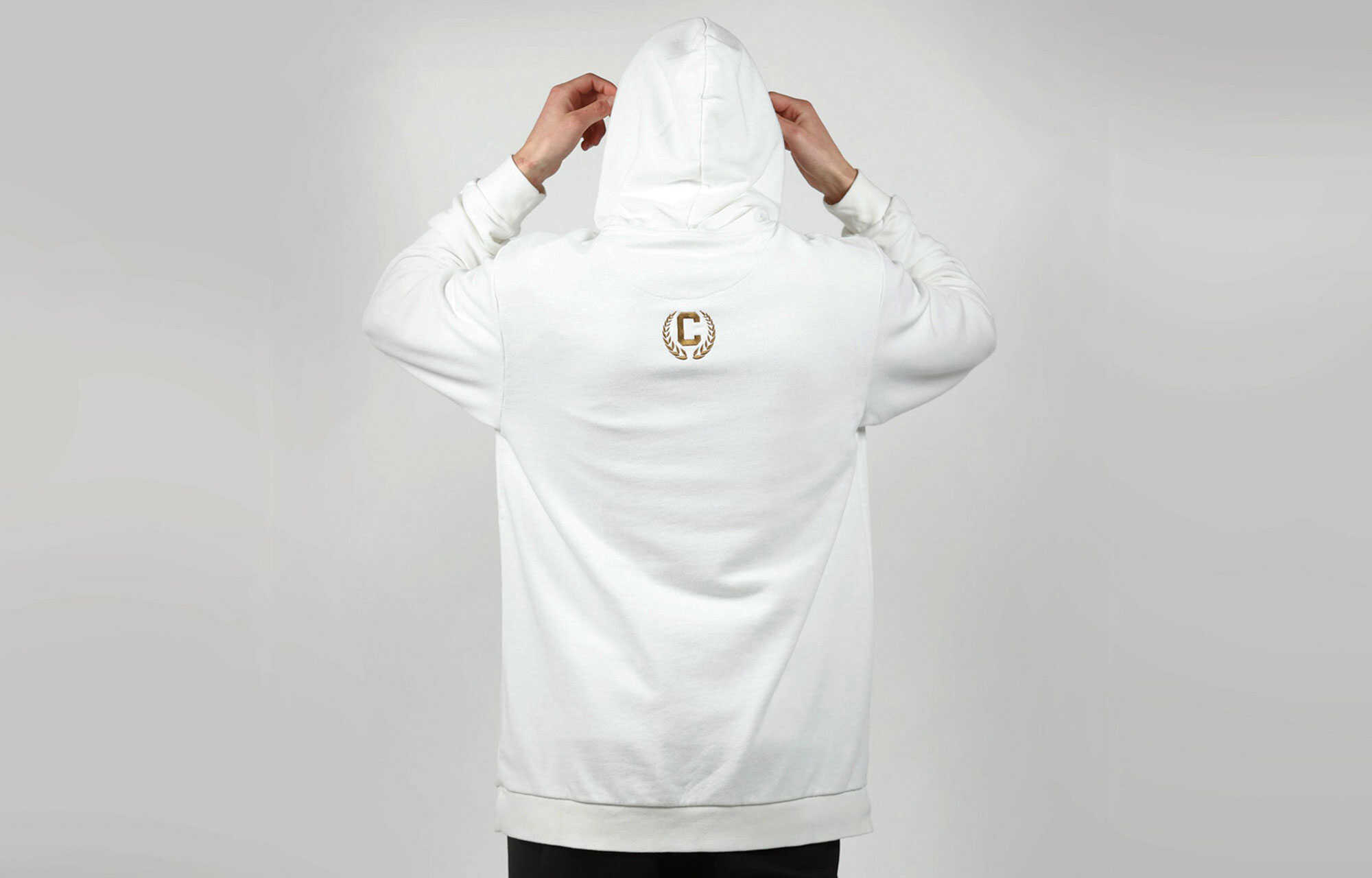 COMMENCAL BLAZON HOODIE OFF-WHITE image large number 0