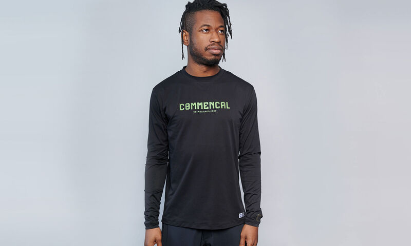 CMNCL LIGHTECH CORPORATE LONG SLEEVE JERSEY BLACK AND GREEN