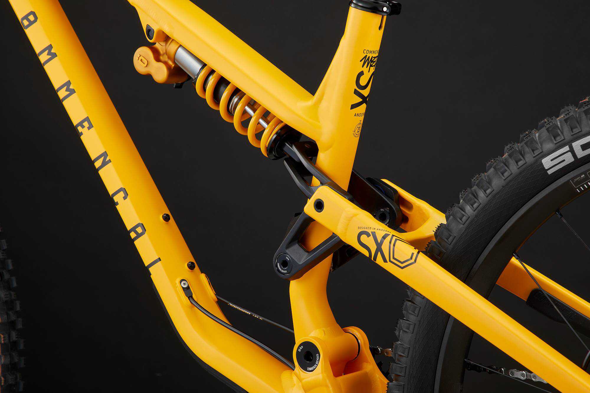 COMMENCAL META SX V4 OHLINS EDITION YELLOW image large number 7