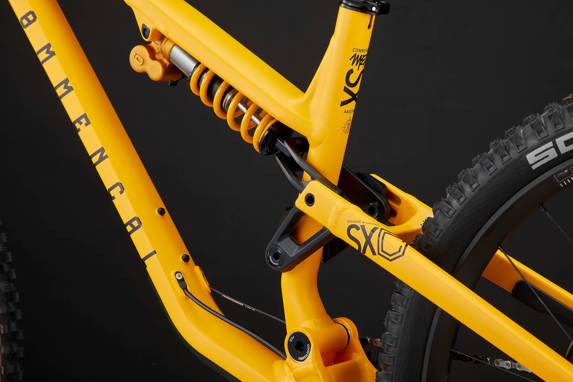 COMMENCAL META SX V4 OHLINS EDITION YELLOW image large number 7