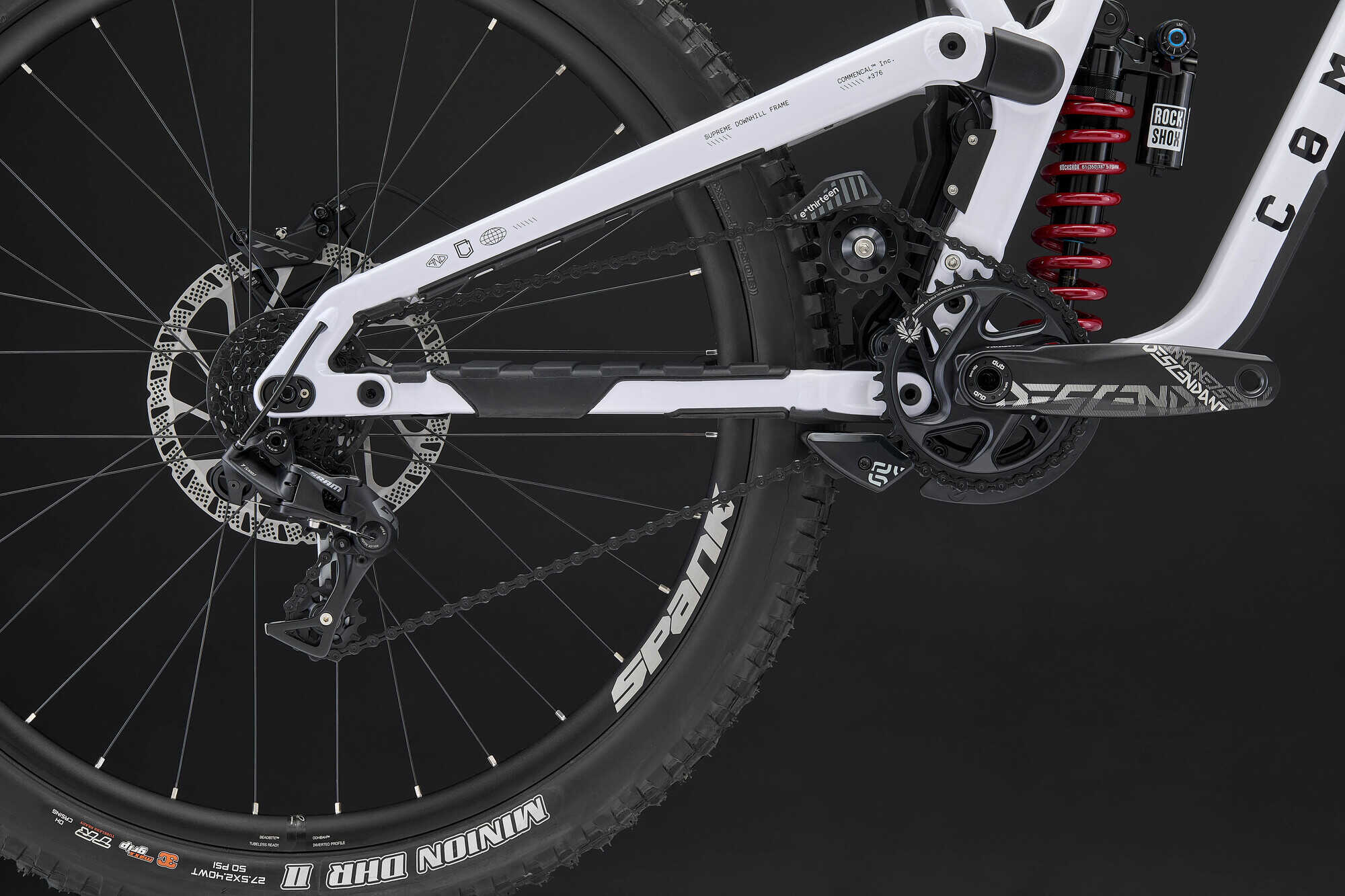 COMMENCAL SUPREME DH V5 XS PURE WHITE 2026 image large number 5