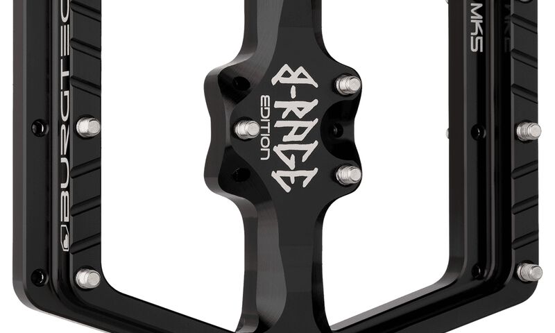 PEDALES BURGTEC FLAT MK5 B-RAGE EDITION