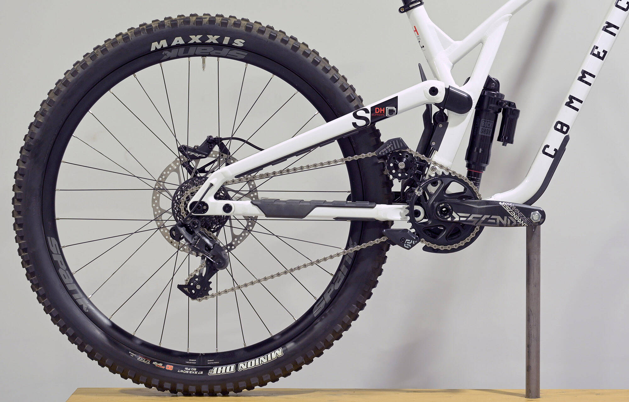 COMMENCAL SUPREME DH V5 XS PURE WHITE - (23170900) image large number 0