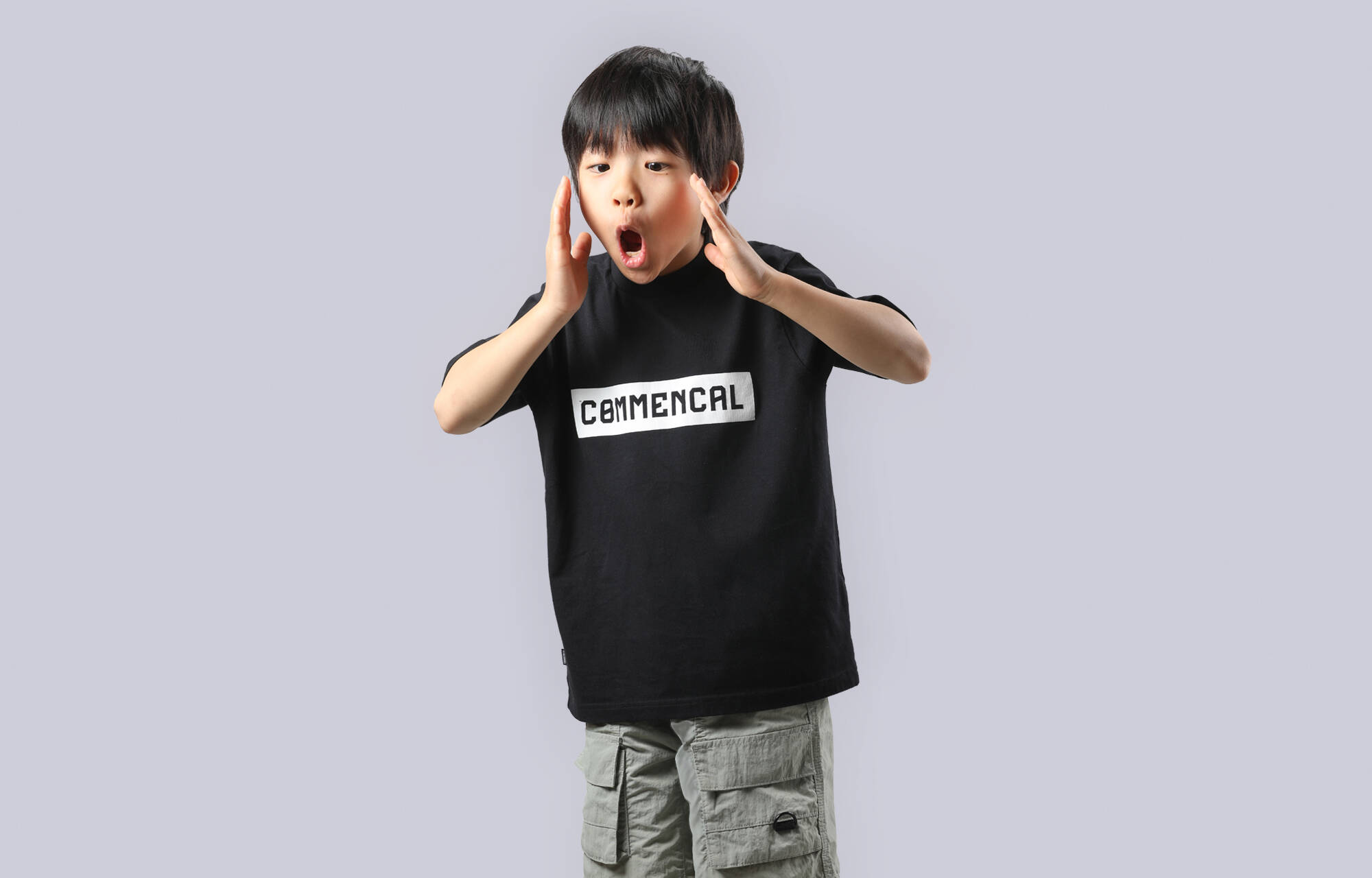 CAMISETA COMMENCAL KIDS REGULAR FIT CORPORATE BLACK image large number 3