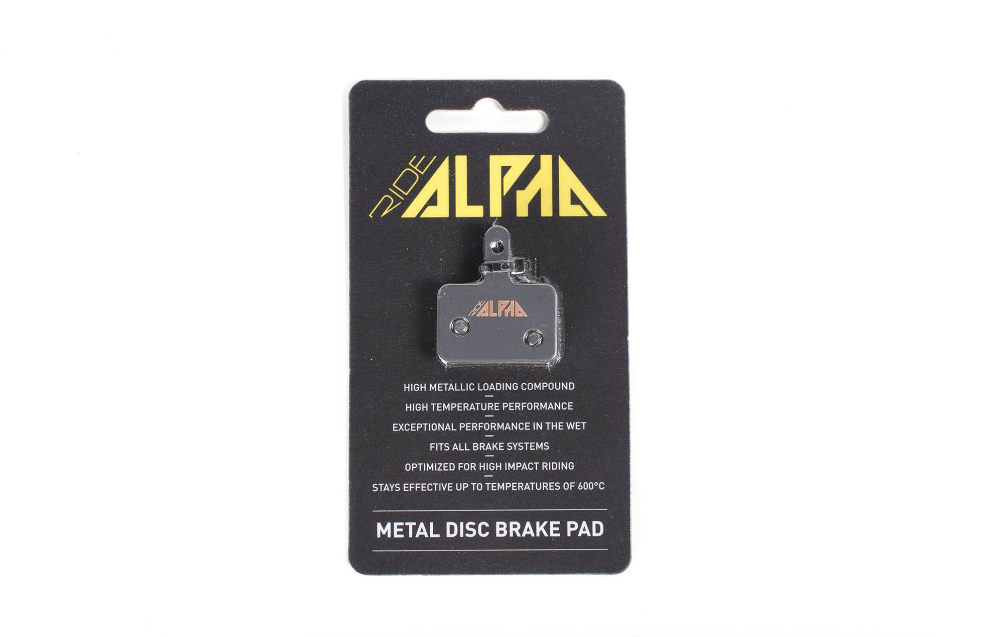 PASTILLAS RIDE ALPHA METALICAS TEKTRO HDC330/HDC300/AURIGA image cover number 0
