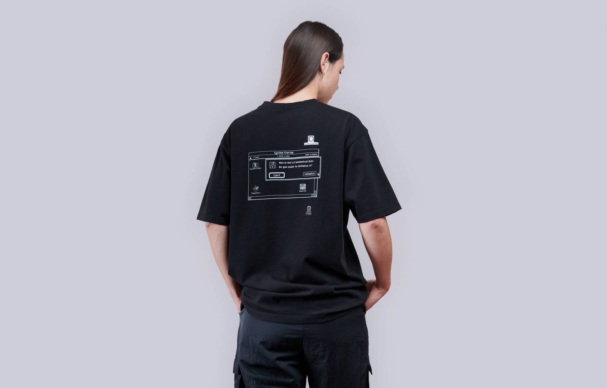 COMMENCAL DISKETTE LOOSE FIT T-SHIRT BLACK image large number 1