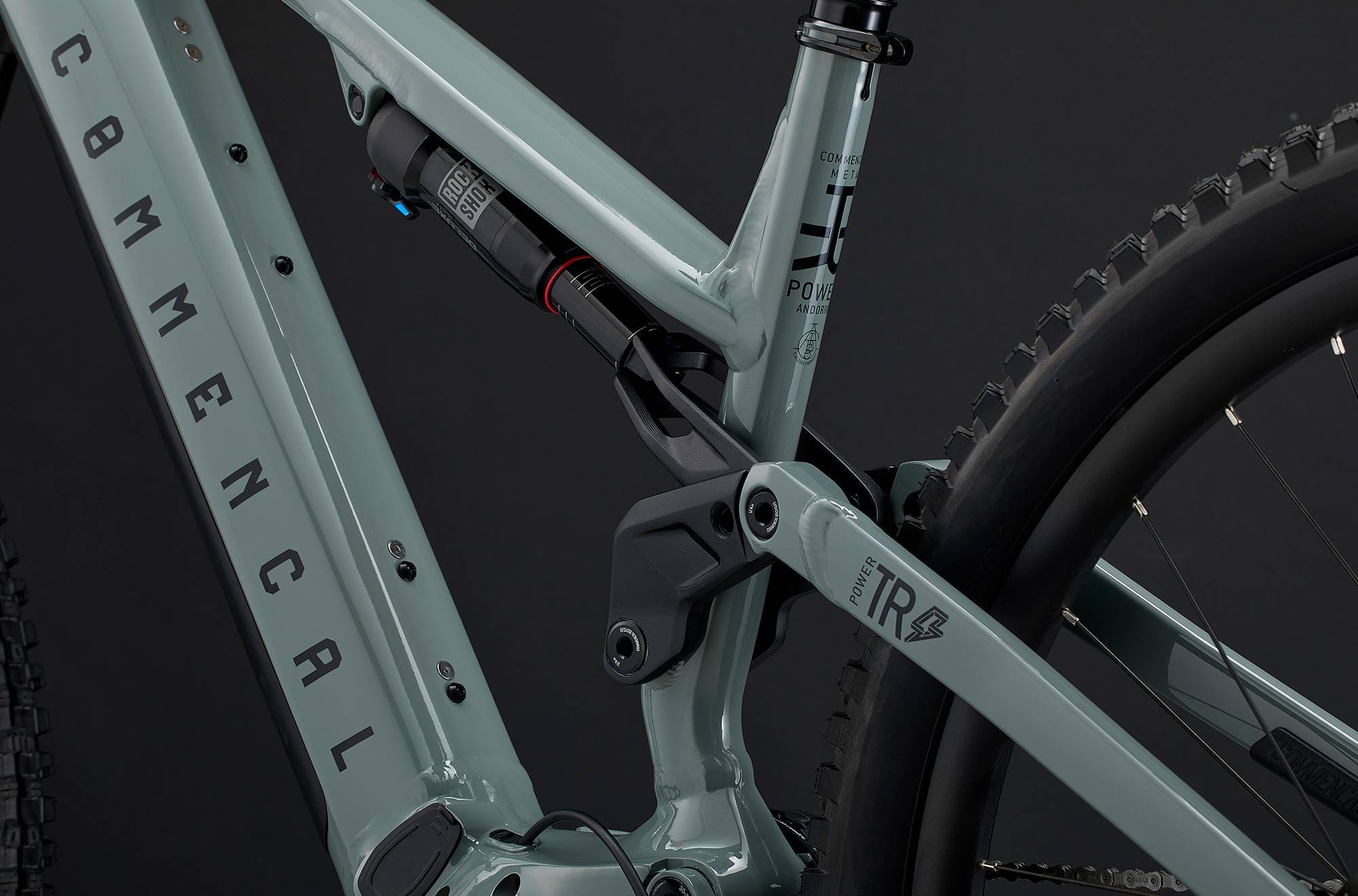 COMMENCAL META POWER TR BOSCH RIDE PYRITE GREY image large number 6