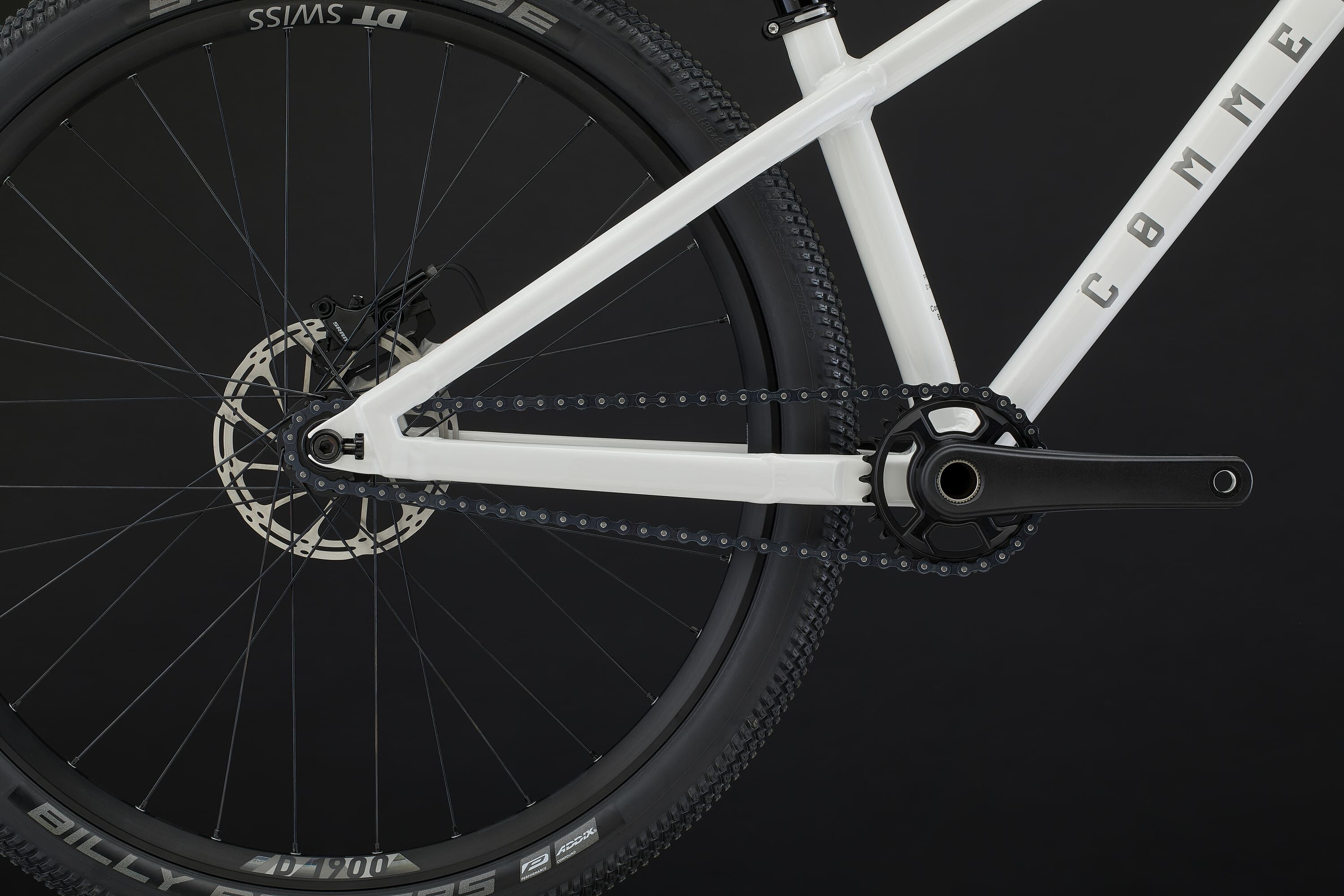 COMMENCAL ABSOLUT Pike Silver Pure White - High-Performance Dirt