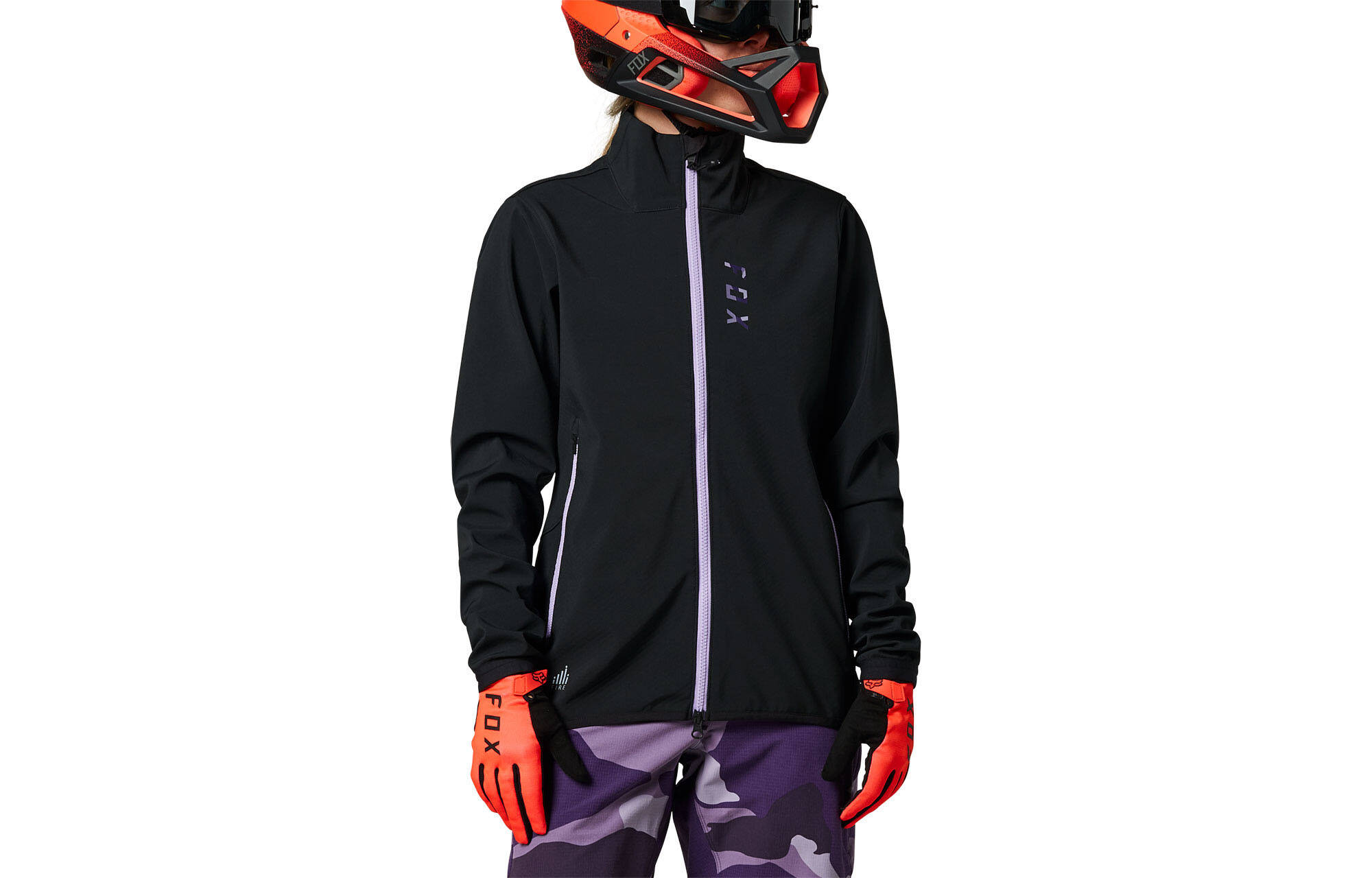 GIACCA SOFTSHELL FOX WOMEN RANGER FIRE BLACK/PURPLE image cover number 0