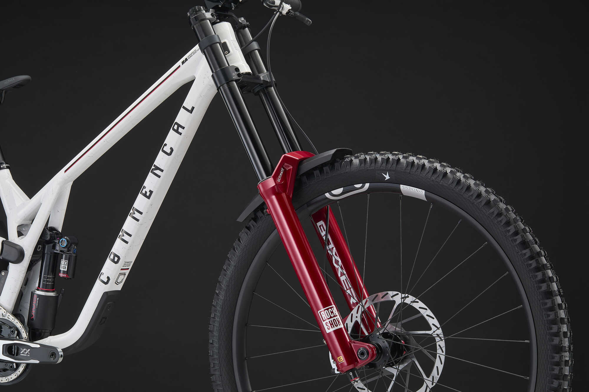 COMMENCAL SUPREME DH V5.2 TEAM REPLICA ADDICTION WHITE 2027 image large number 6
