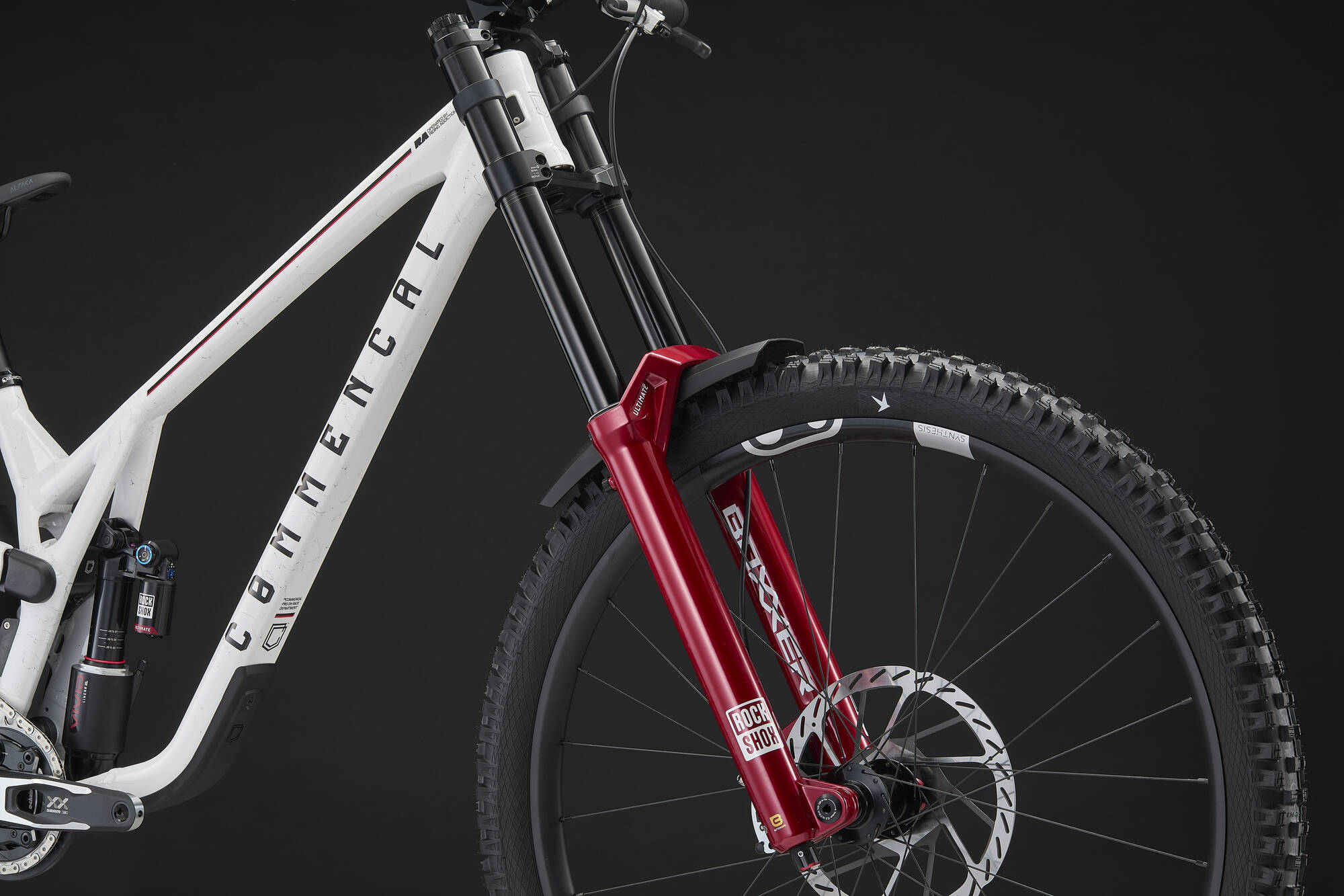 COMMENCAL SUPREME DH V5.2 TEAM REPLICA ADDICTION WHITE 2027 image large number 6