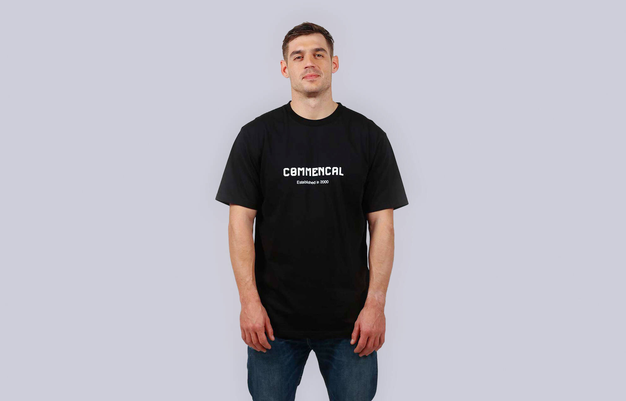 CAMISETA MANGA CORTA COMMENCAL CORPORATE BLACK image cover number 0