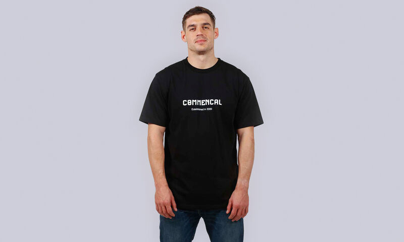 T-SHIRT COMMENCAL CORPORATE BLACK