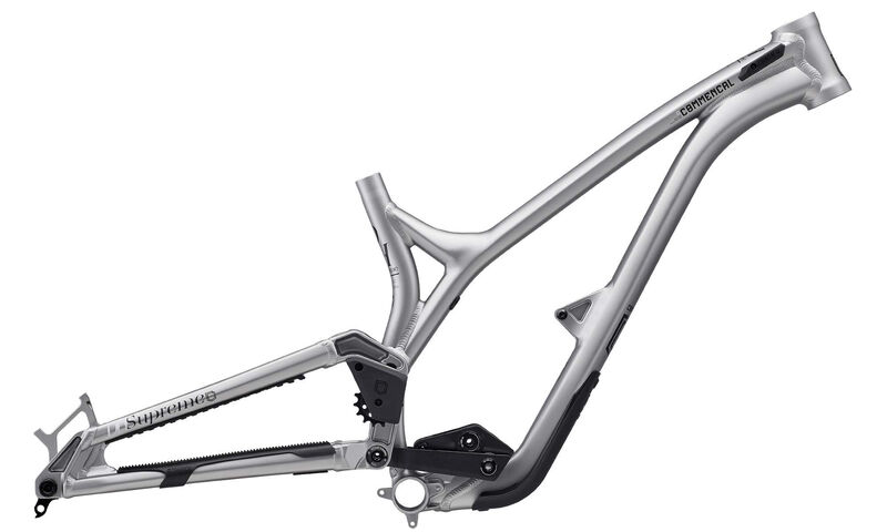 TELAIO COMMENCAL SUPREME DH V4 XS SILVER