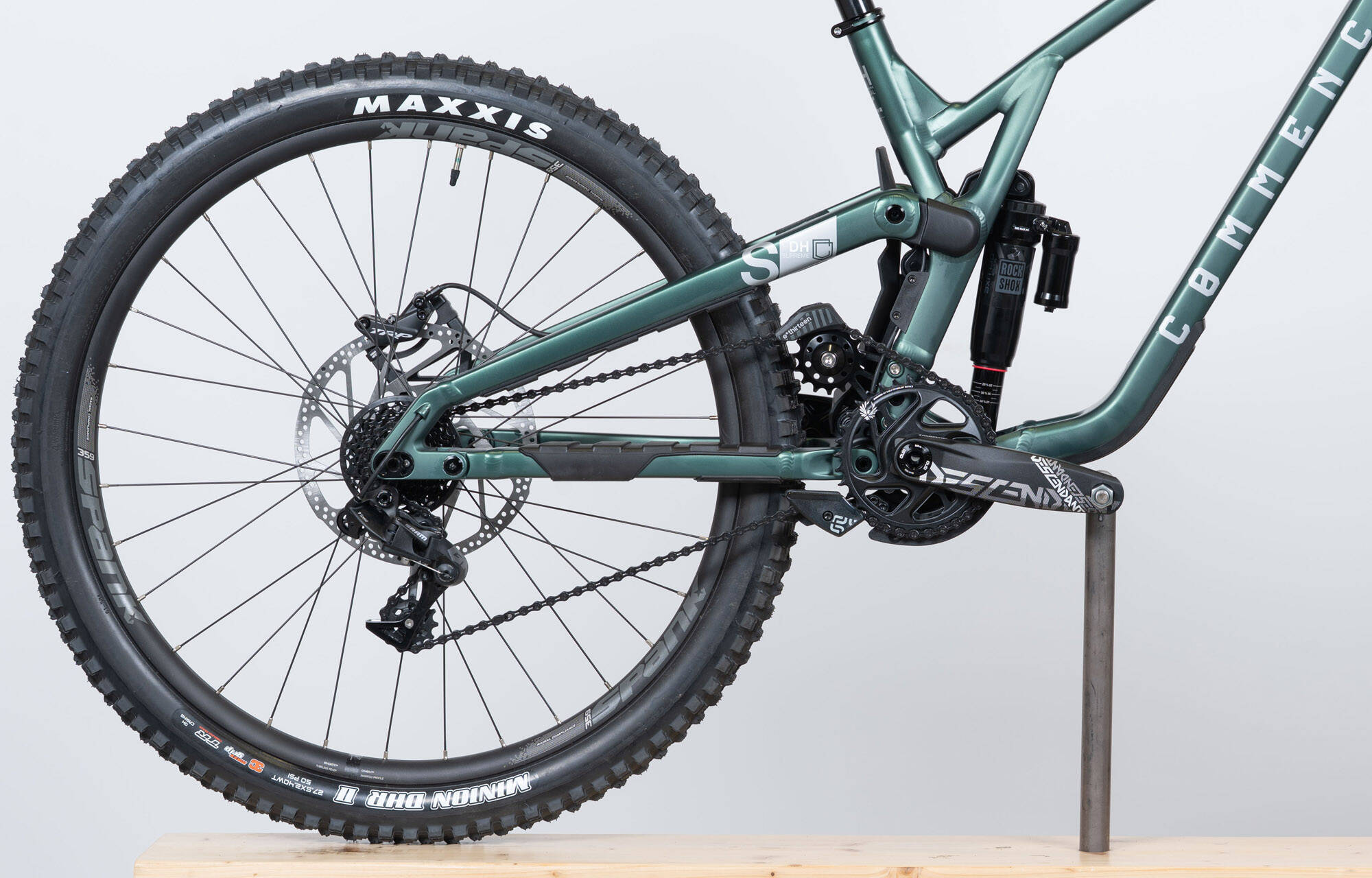 COMMENCAL SUPREME DH V5 RIDE METALLIC GREEN - XL (23150804) image large number 0